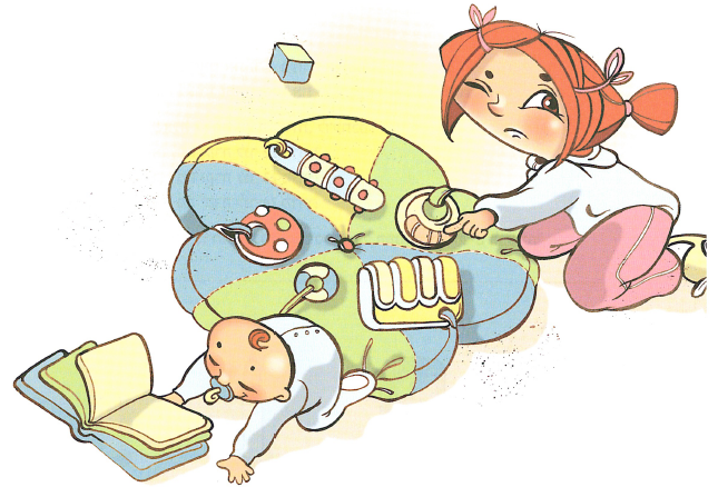 (בספר איור של נורה בתוך בית נורה)